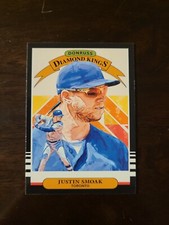 2019 Donruss Justin Smoak #4 Diamond Kings Toronto Blue Jays Panini