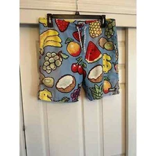 Neff Men’s 16 Bit NES Retro Gaming Graphing Bathing Suit Boardshorts Sz M