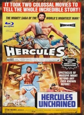 HERCULES TRILOGY 1958 BluRay Steve Reeves Widescreen original classic Action