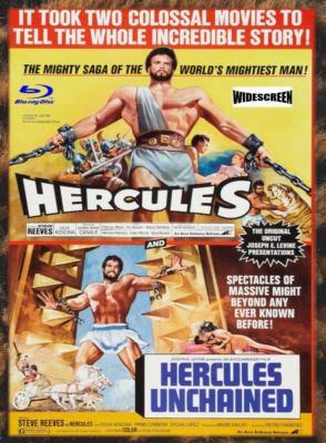 #ad #ad HERCULES TRILOGY 1958 BluRay Steve Reeves Widescreen original classic Action $8.89