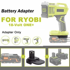 Adapter For Ridgid/AEG 18V Lithium Battery Adapter to For Ryobi 18V Power Tools