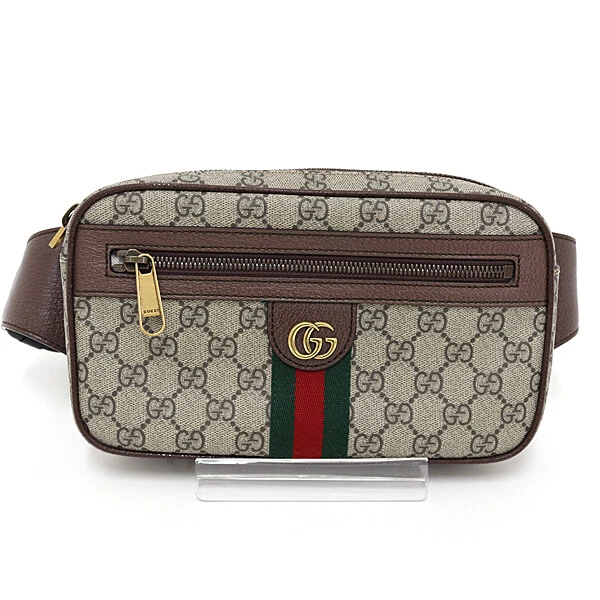 Gucci Ophidia Gg sac ceinture toile douce suprême bandoulière épaule taille pochette 574