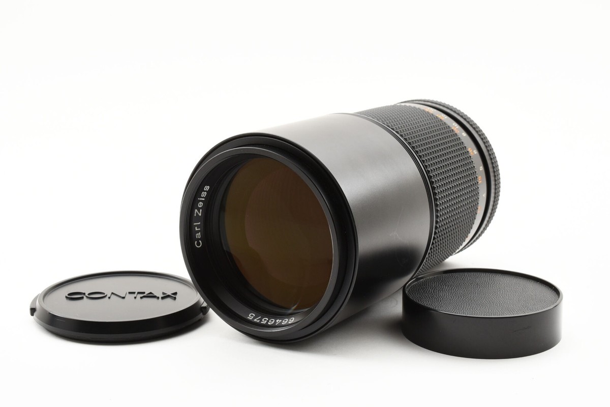 Carl Zeiss Tele-Tessar 200/4 コンタックス Contax Carl Zeiss Tele-Tessar 200mm f/4 AEG Lens For C/Y