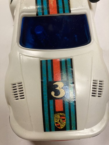 Vintage Porsche Turbo 935 Remote Control Car Radio Shack RC New W Damaged Box - Picture 6 of 9