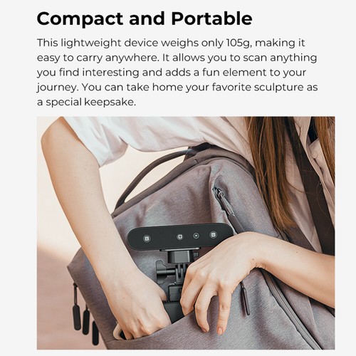 Creality CR-Scan Ferret Pro 3D Scanner Portable and Handheld 30fps Scaning R8Z9 - Picture 11 of 12