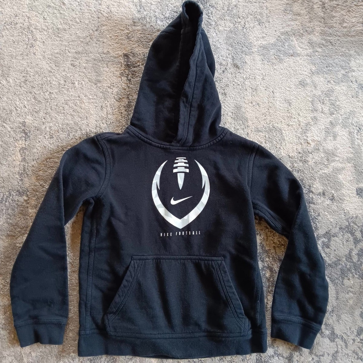 black nike football hoodie