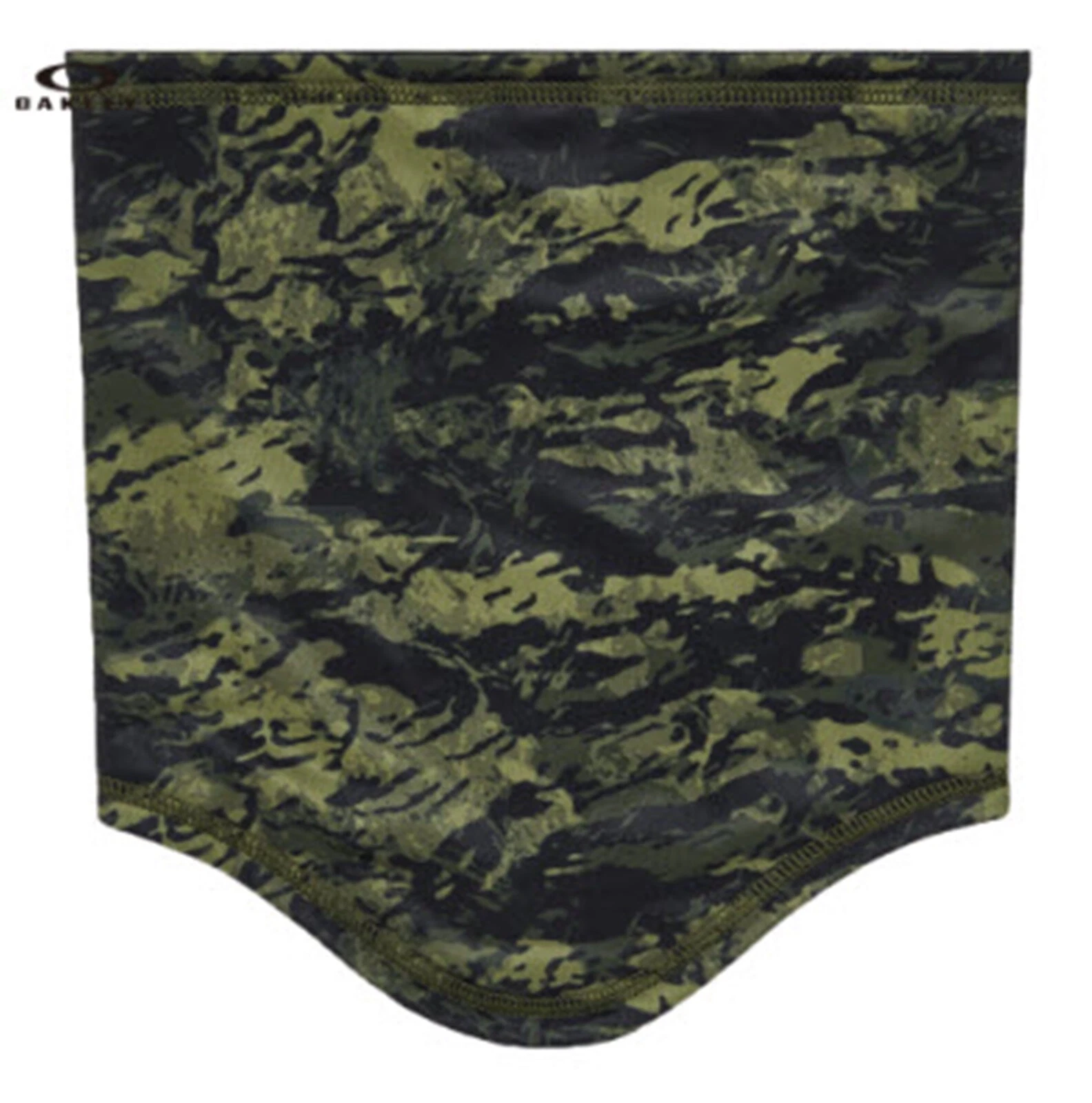 Oakley Unisex Printed Neck Warmer Face Mask Green Balaclava Scarf FOS900702BFQ