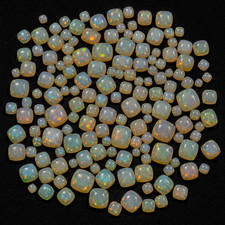 Natural Ethiopian Opal Cushion Cabochon 2x2mm...