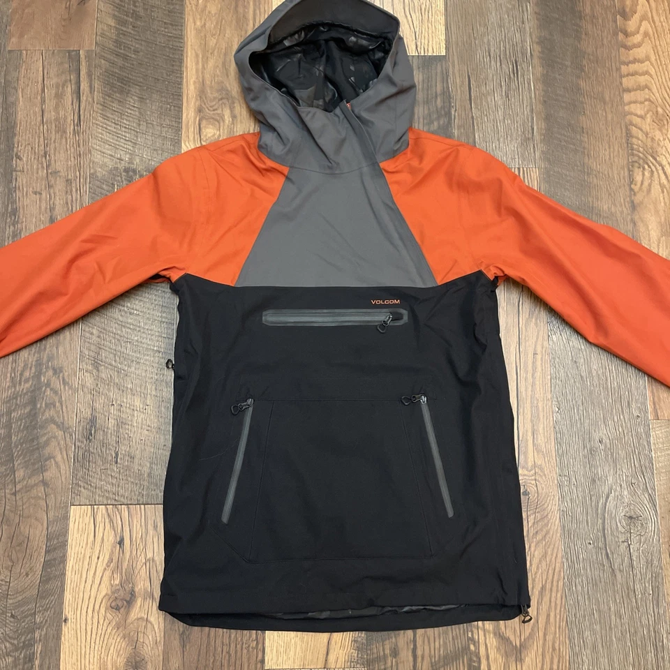 Volcom Brighton Jacket Men’s Medium Black Gray Red - Image 2 of 4