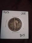 1923 Standing Liberty Quarter original