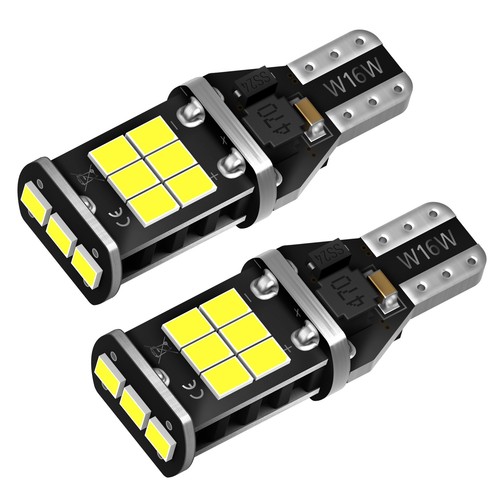 AUXITO T15 W16W 921 LED Backup Reverse Light Bulbs Canbus Super White Lamp 6000K - Imagen 9 de 14