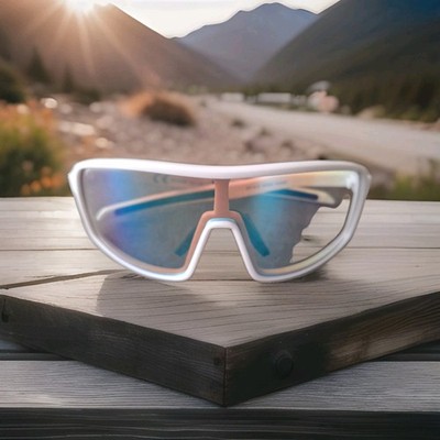 Crane Sport Sonnenbrille SP 610 selbsttönend UV400 UVA UVB Weiß Verspiegelt Spor