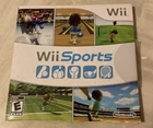 Nintendo Wii Sports (Nintendo Wii) Video Game Cardboard Sleeve Manual Complete