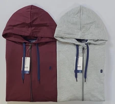 NEW Men's IZOD Classic Fleece Full-Zip Hoodie Jacket