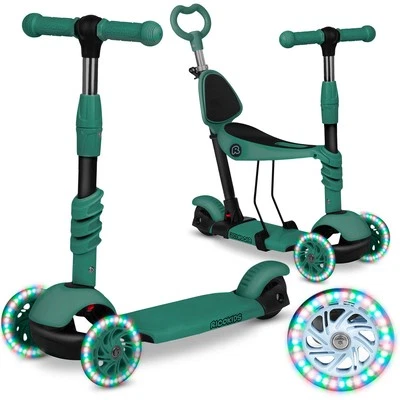Dreirädriger Roller Ricokids Todi – grün