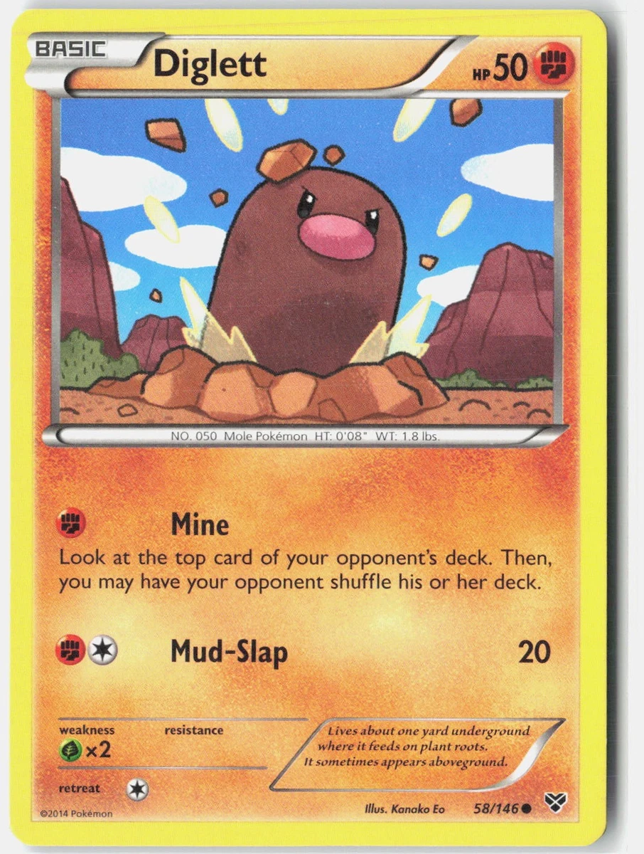 Diglett 58/146 XY for sale | eBay