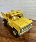 Vintage 1970s Tonka Pressed Steel XR-101 Original Yellow Dump Truck