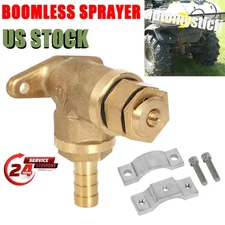 Boomless Sprayer Nozzle For ATV Spot Sprayer Up to 31FT Connect  3/8" 1/2" Hose