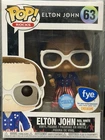 Funko Pop! Rocks Elton John #63 w/ Protector GLITTER FYE Exclusive