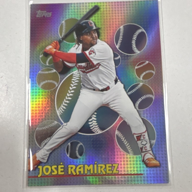 Topps 2025 Titans of the Game Insert Jose Ramirez Cleveland Guardians #TOG-26