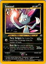 Sneasel Unlimited Rare Neo Genesis 025/111 NM