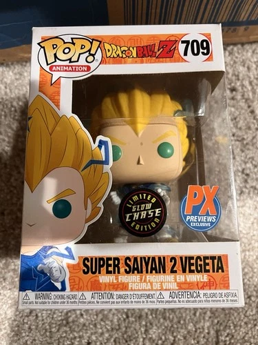 Funko Pop! Vinyl: Dragon Ball - Super Saiyan 2 Vegeta (Chase) #709
