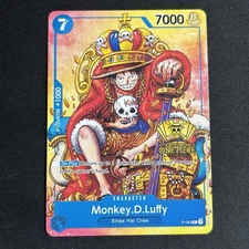 Monkey.D.Luffy (2nd Anniversary Stamped Promo) P-043 - One Piece TCG - English