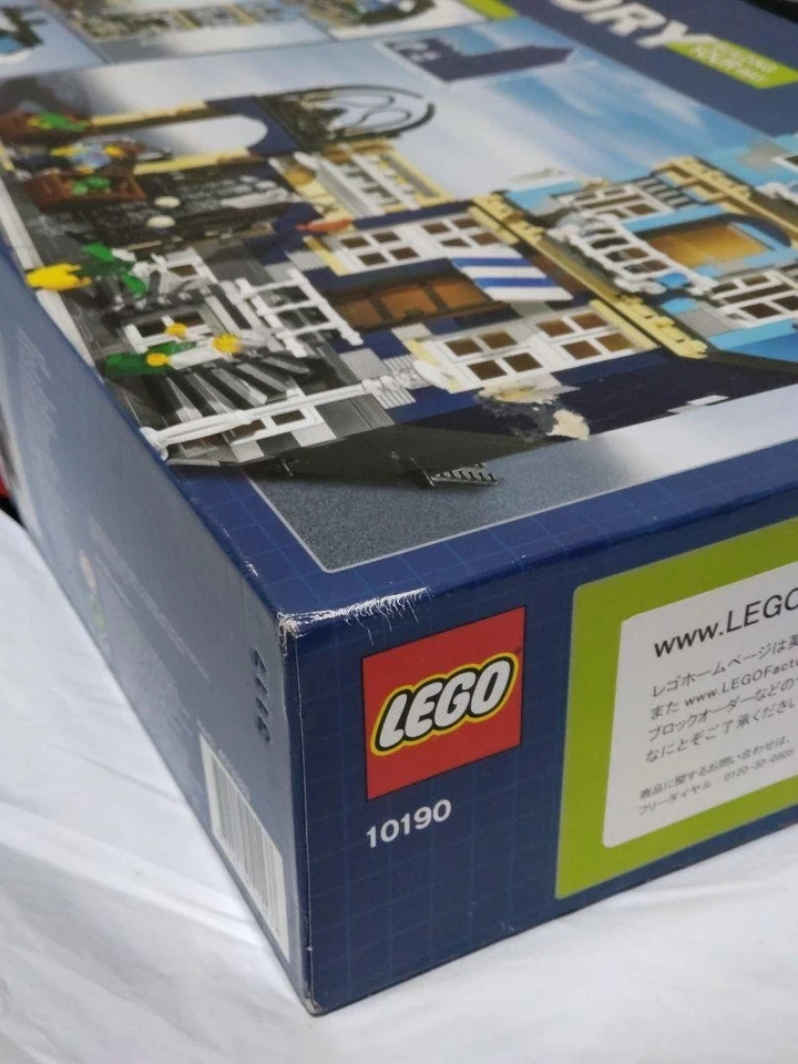 LEGO Creator Expert Modular Buildings Market Street 10190 In 2007 Unopened Japan - Image 3 of 4