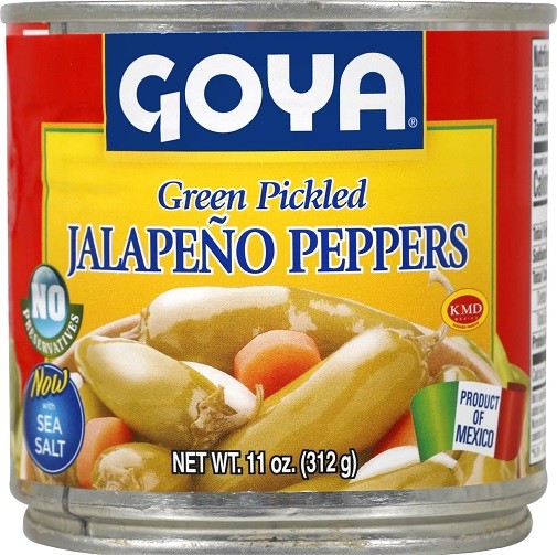 Chiles jalapeños en escabeche verdes en escabeche Goya