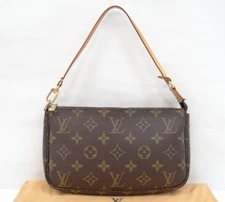LOUIS VUITTON Bag Pouch Pochette Accessoires M51980 Monogram France 46220245800