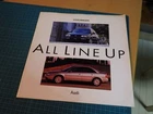 AUDI VolksWagen Line Up Japanese Brochure 1995/11