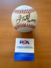 Jason Kidd Signed Autographed ROMLB Baseball w/ Go Mavs Inscription PSA/DNA COA