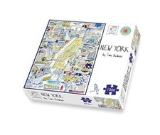 New York Jigsaw Puzzle - Tim Bulmers Comical Map O
