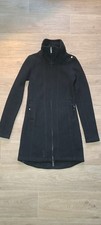 Bench Strickmantel Wollmantel Fleecejacke Schwarz XS 34 Damen Mädchen Neu