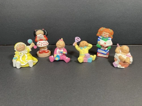 Vintage Cabbage Patch Kids Figurines Lot 1984–1985 PVC Baby Figures