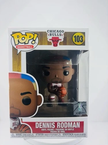 Funko Pop! Basketball Dennis Rodman Chicago Bulls Legend NBA Vinyl Figure #103
