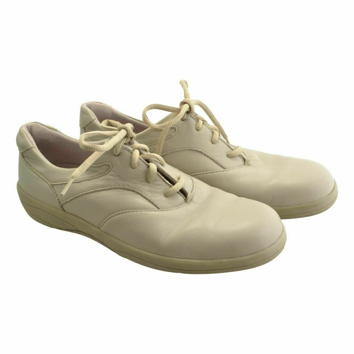 Hush Puppies Walking The Body Shoe Leather Shoes Beige  display picture 3