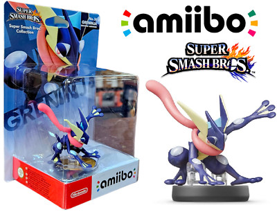 Nintendo Amiibo Greninja Super Smash Bros Series Switch Wii U 3DS Rare Figure