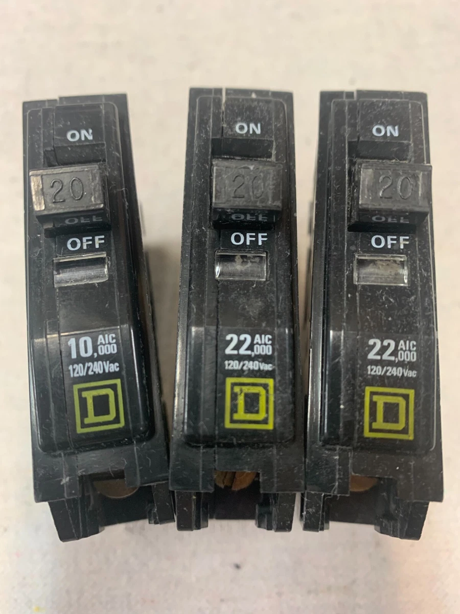 Square D Circuit Breaker Types