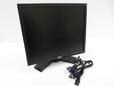 Dell 190Sb 19" 1280 x 1024 60Hz DVI-D VGA USB Hub Black LCD Monitor 09M62C