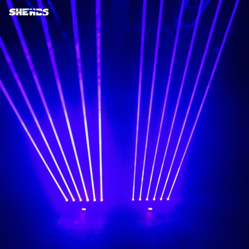 6 Eyes 500mW RGB 3in1 Moving Head Light Laser for DJ disco Club Bar Lamp - Picture 12 of 17