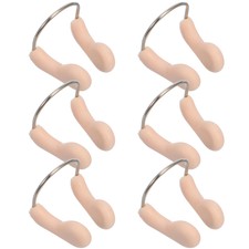6PCS Comfortable Swimmers Nose Clip Nose Plugs for Swimming Nose Guard