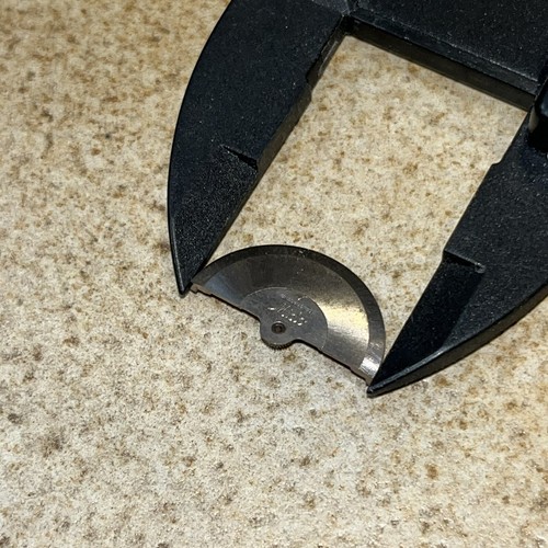 Mido Rotor For Automatic Watch, Unadjusted 23.1mm w/ Gear On Back - Picture 2 of 8