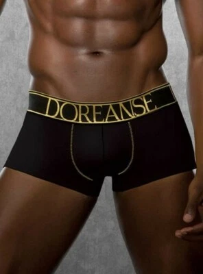 Boxer coton 1725 Noir Doréanse - Photo 1/2
