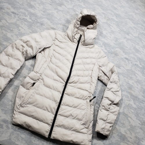 32 Degree Heat Puffer Jacket Womens XS Gray Full Zip Hooded Coat - Picture 3 of 13
