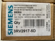 3RV2917-5D Terminal Block, 6mm2, 3-Phase, Busbars of Product Line 3RV2917