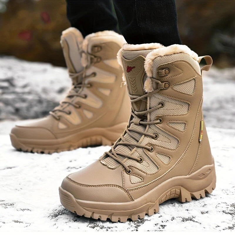 Fuzzy hiking boots sales