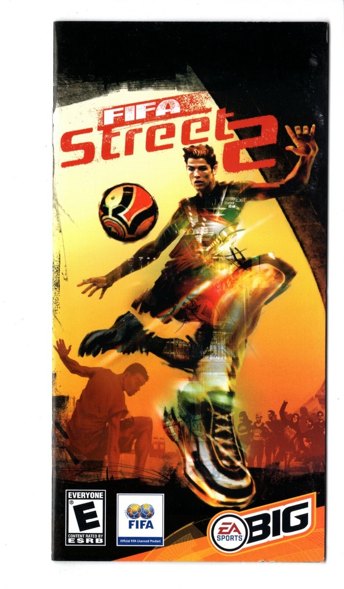 Fifa Street 2 PSP MANUAL ONLY Insert Authentic | eBay