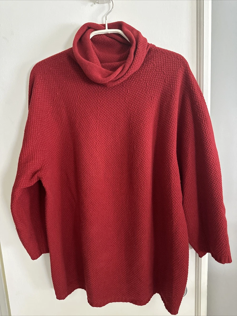 Wool blend shop chunky knit sweater