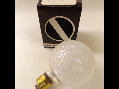 Paulmann Globe G Ø 80 mm Ice Crystal Clear 100W E27 Ball Lamp NEW Stock Clearance